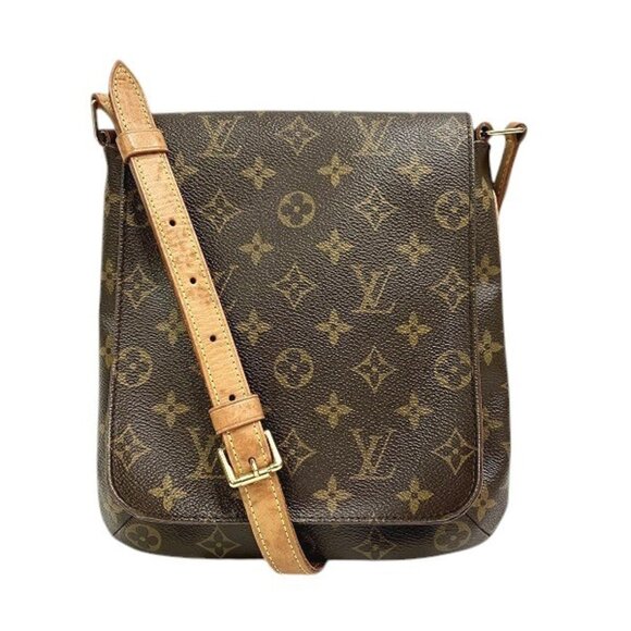 LOUIS VUITTON Brown Monogram Shoulder Bag - Picture 1 of 9